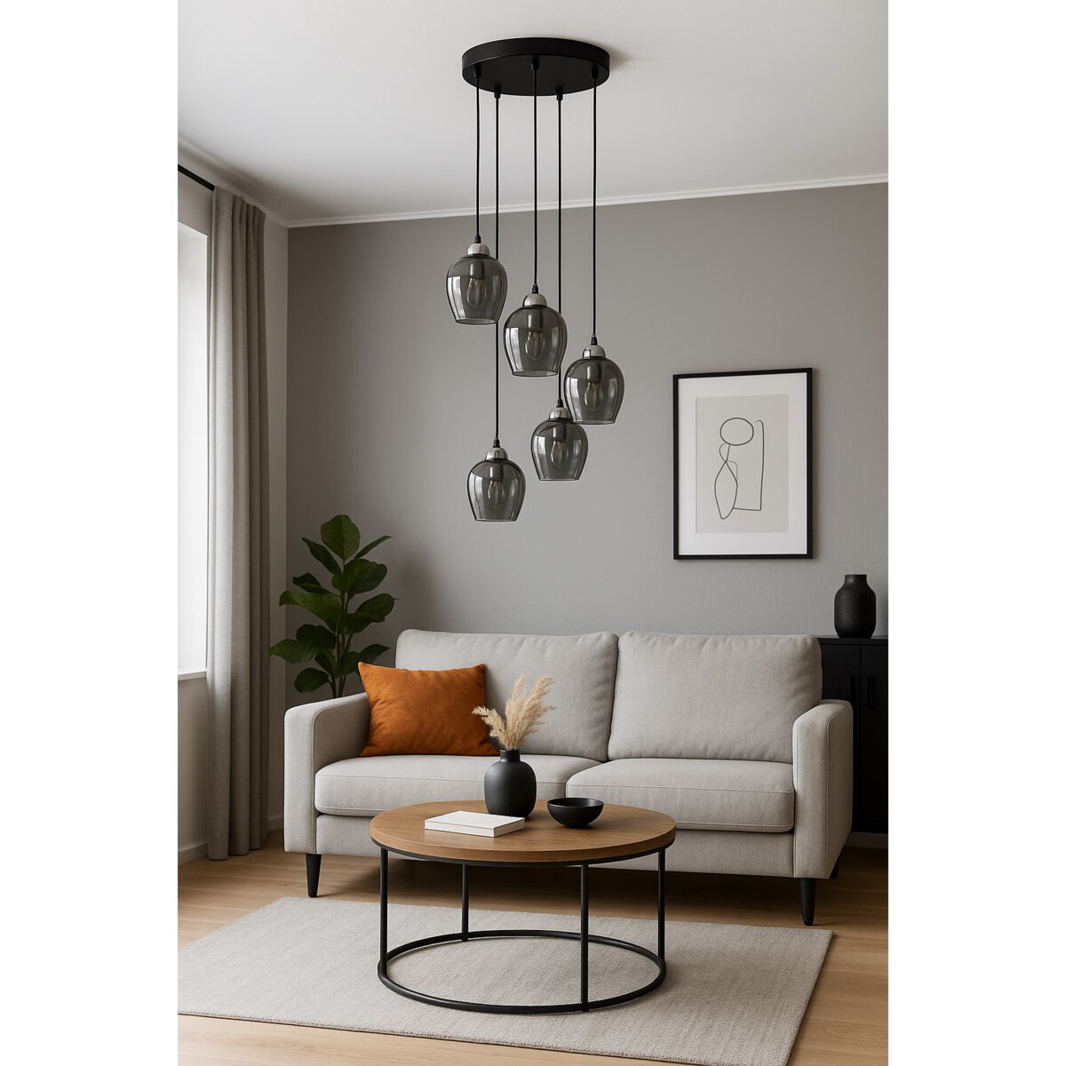 Lampa wisząca K-5612 z serii NIRA