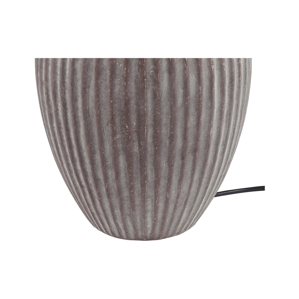 Lampka nocna ceramiczna brązowa FERGUS