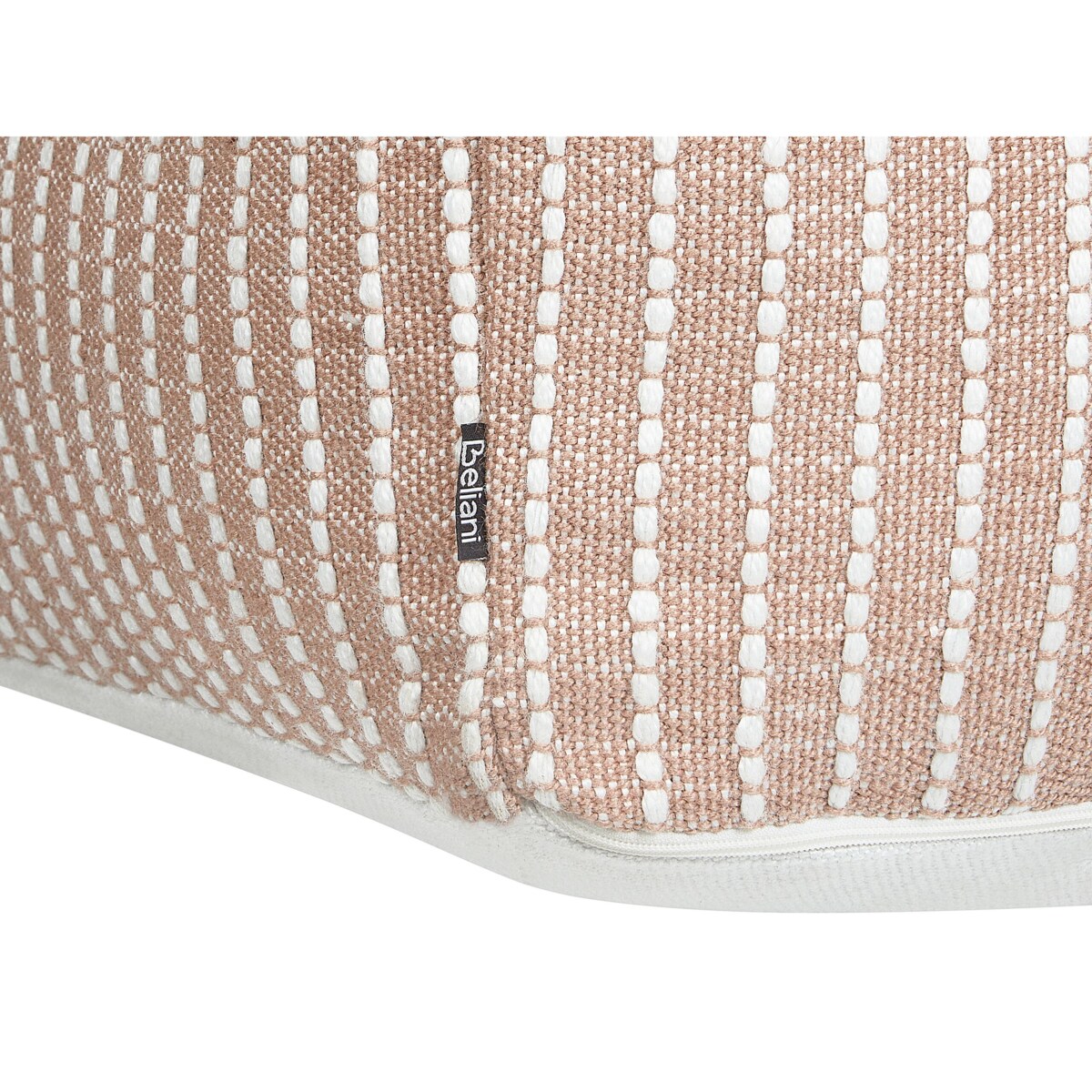 Puf ogrodowy 50 x 50 x 30 cm brązowy ZAHRI