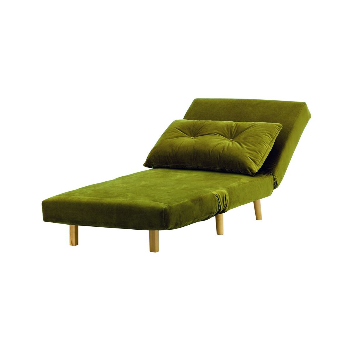 Fotel rozkładany Flic 77 cm-Velluto 9-like oak