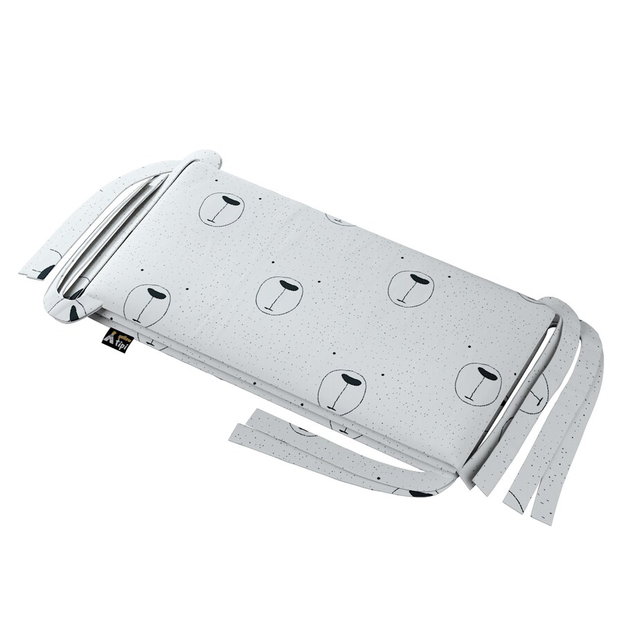 Ochraniacz do łóżeczka, ecru-czarny, 180x30cm, Magic Collection