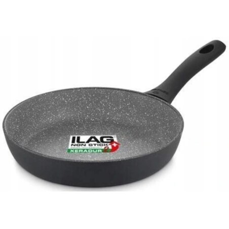 Patelnia Gerlach Granitex Grey 28 cm Ceramiczna z Powłoką na indukcję Gaz