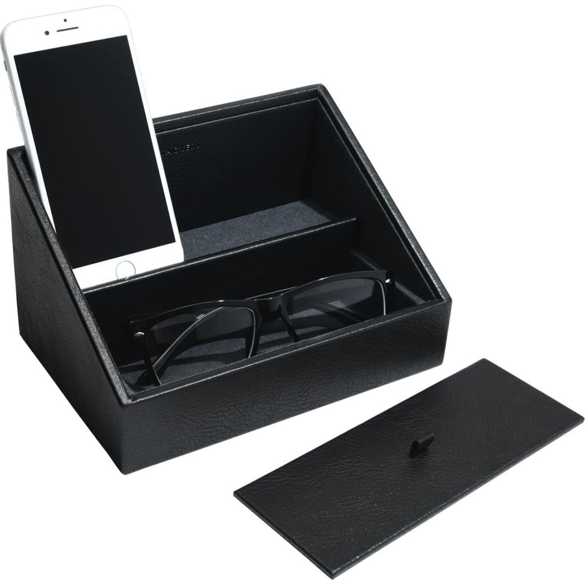 Stacja dokująca i pudełko na biżuterię Stackers czarne