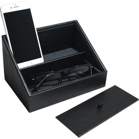 Stacja dokująca i pudełko na biżuterię Stackers czarne