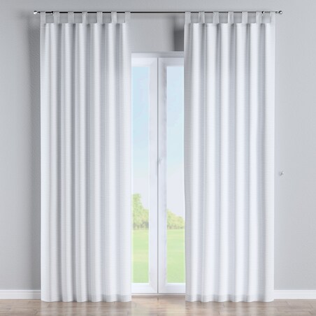 Zasłona na szelkach 1 szt. 130x260 biały