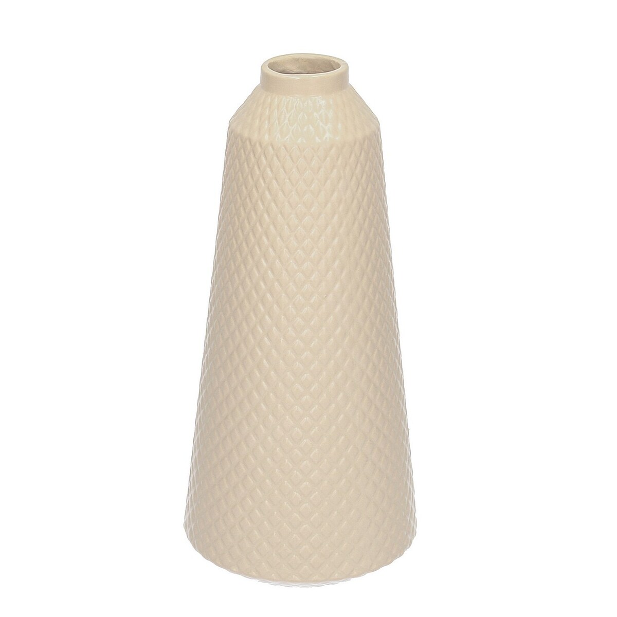 Wazon Velo 27 cm beige, 12x27 cm