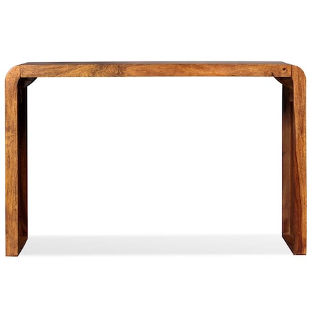 vidaXL Kredens/biurko, lite drewno akacjowe, brązowe