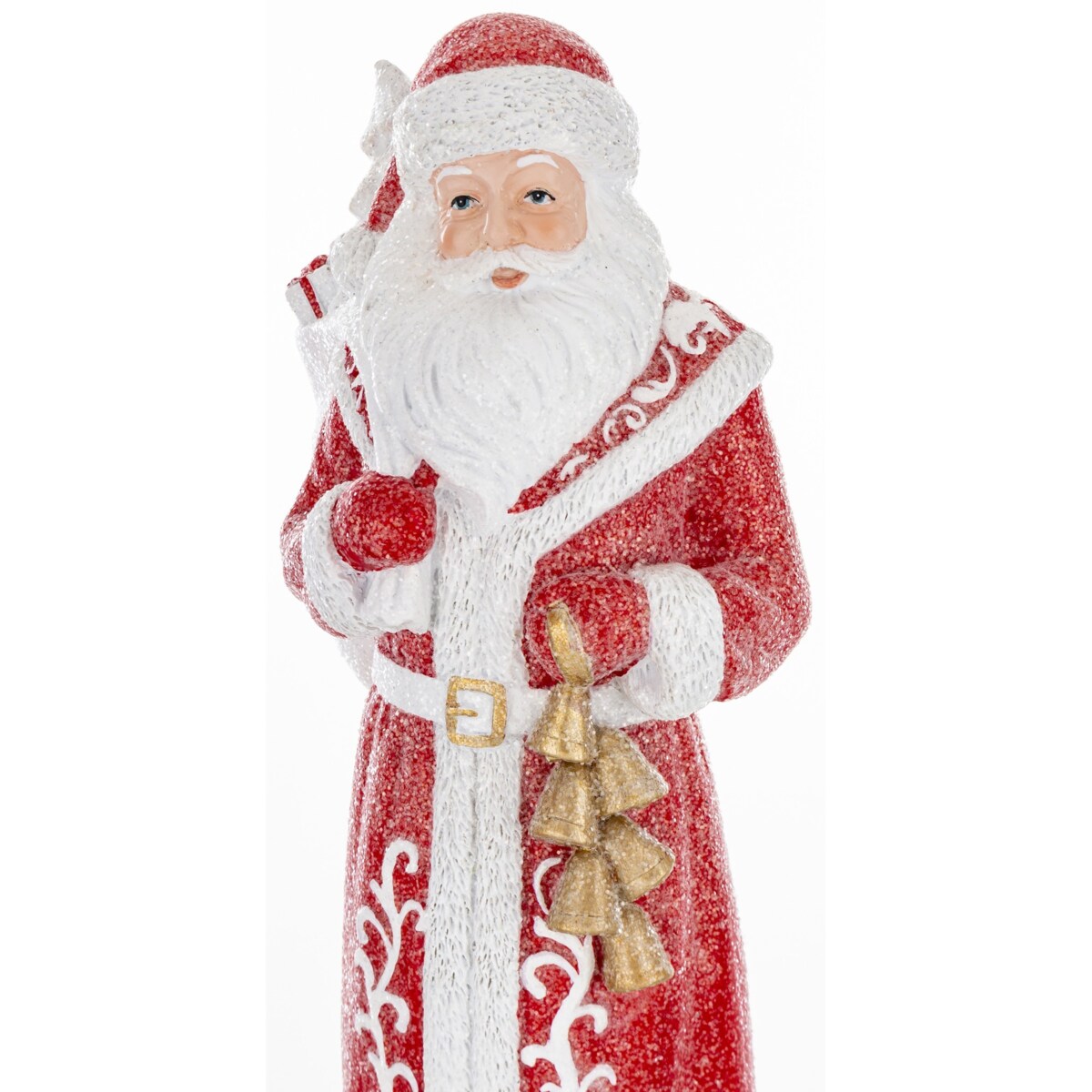 Figurka - Mikołaj z dzwonkami CAMPANE 38x12 cm