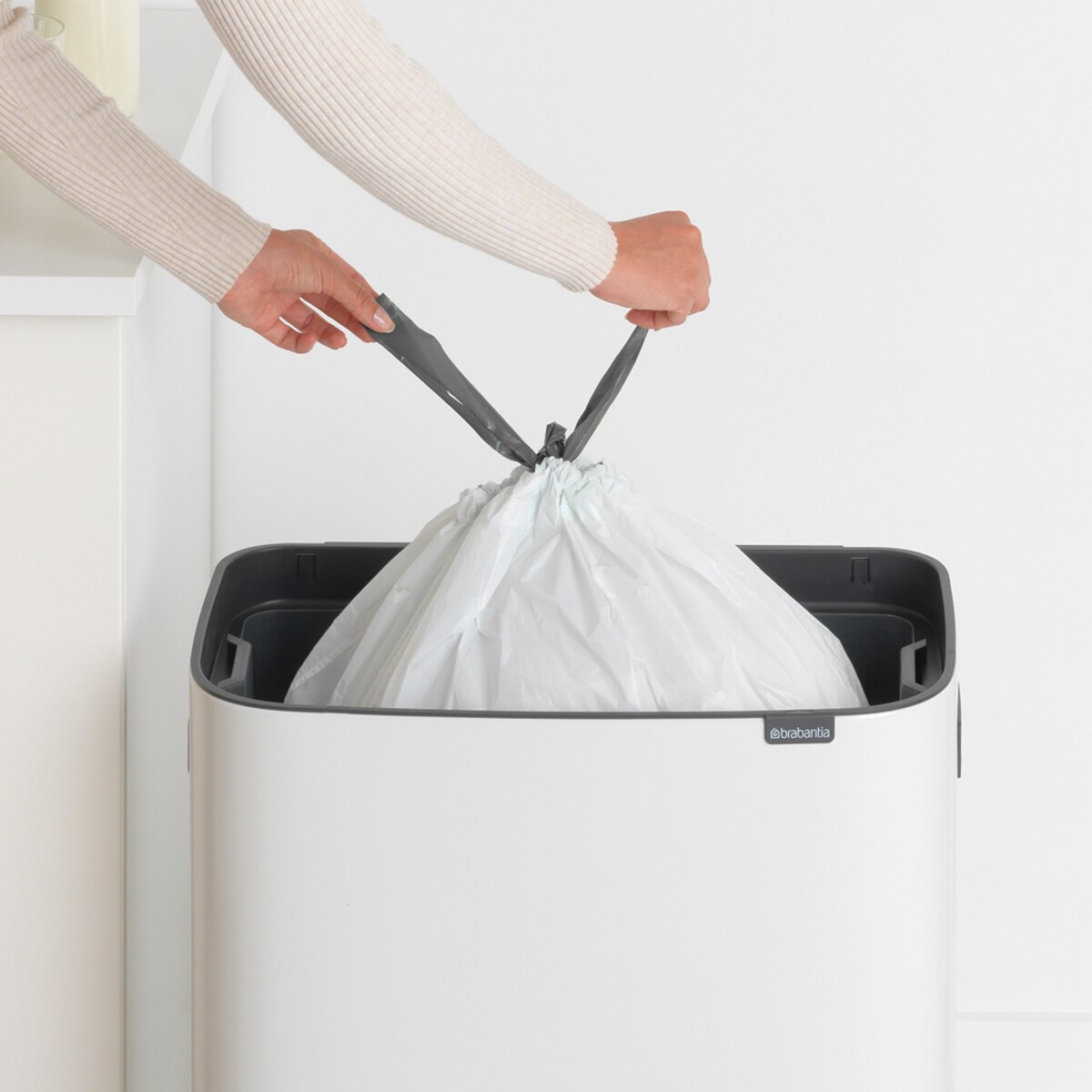 Kosz na śmieci Touch Bin Bo 60l biały 223006