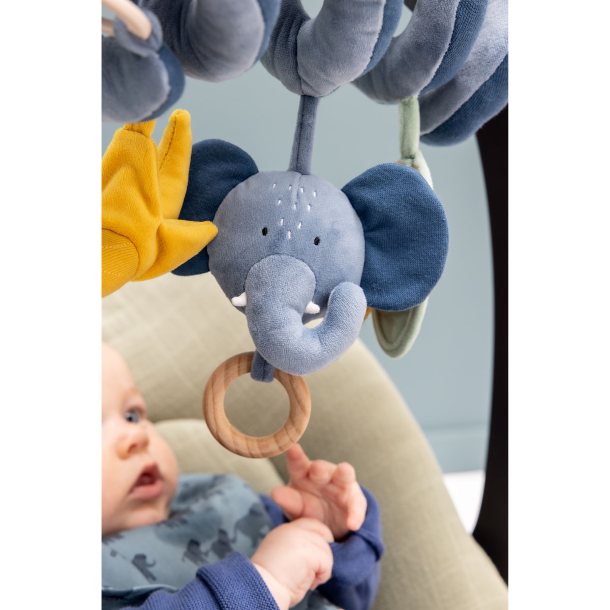 Spirala aktywizująca sensoryczna - Słoń Trixie Baby