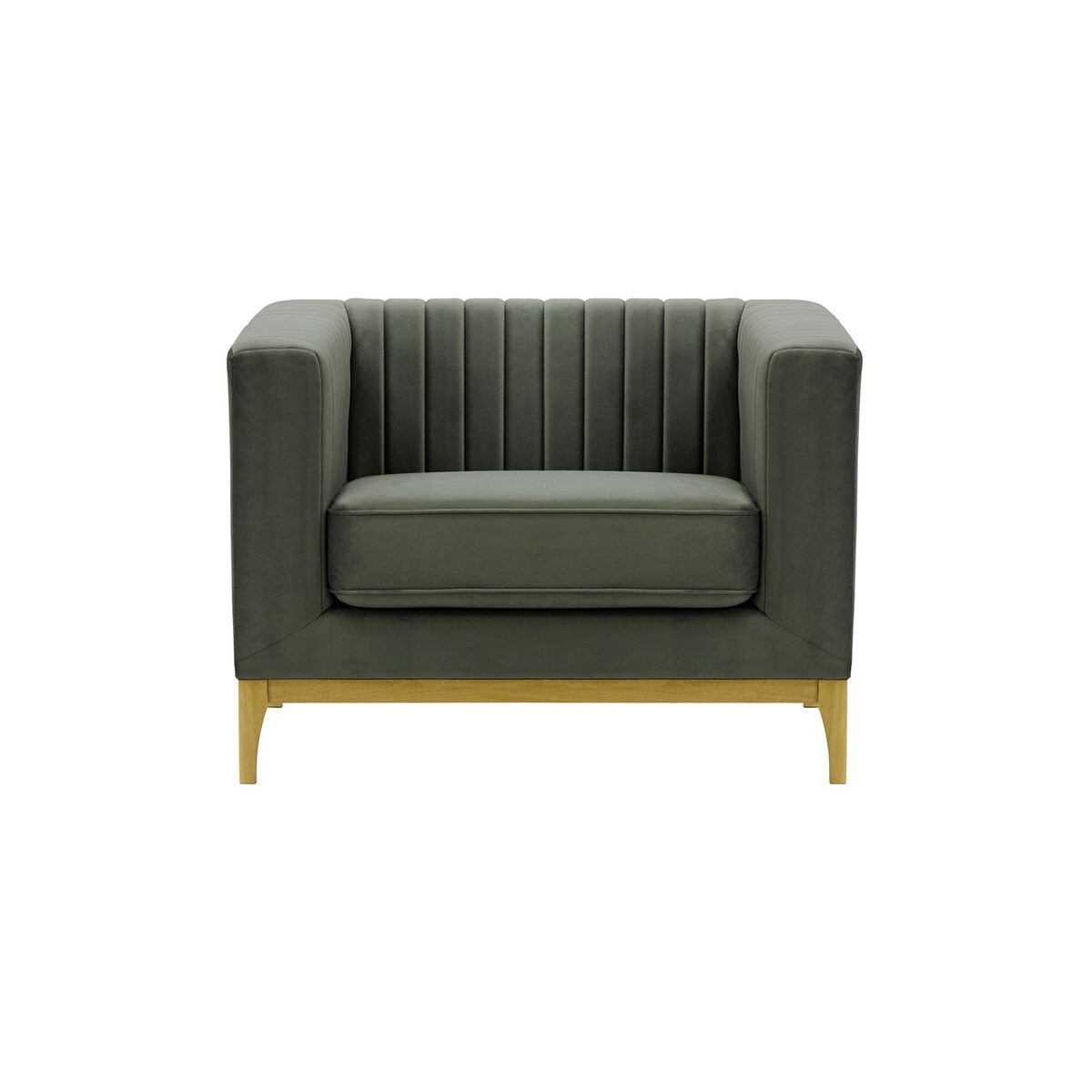 Fotel Slender Wood-Velluto 19-like oak