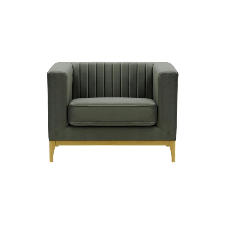 Fotel Slender Wood-Velluto 19-like oak