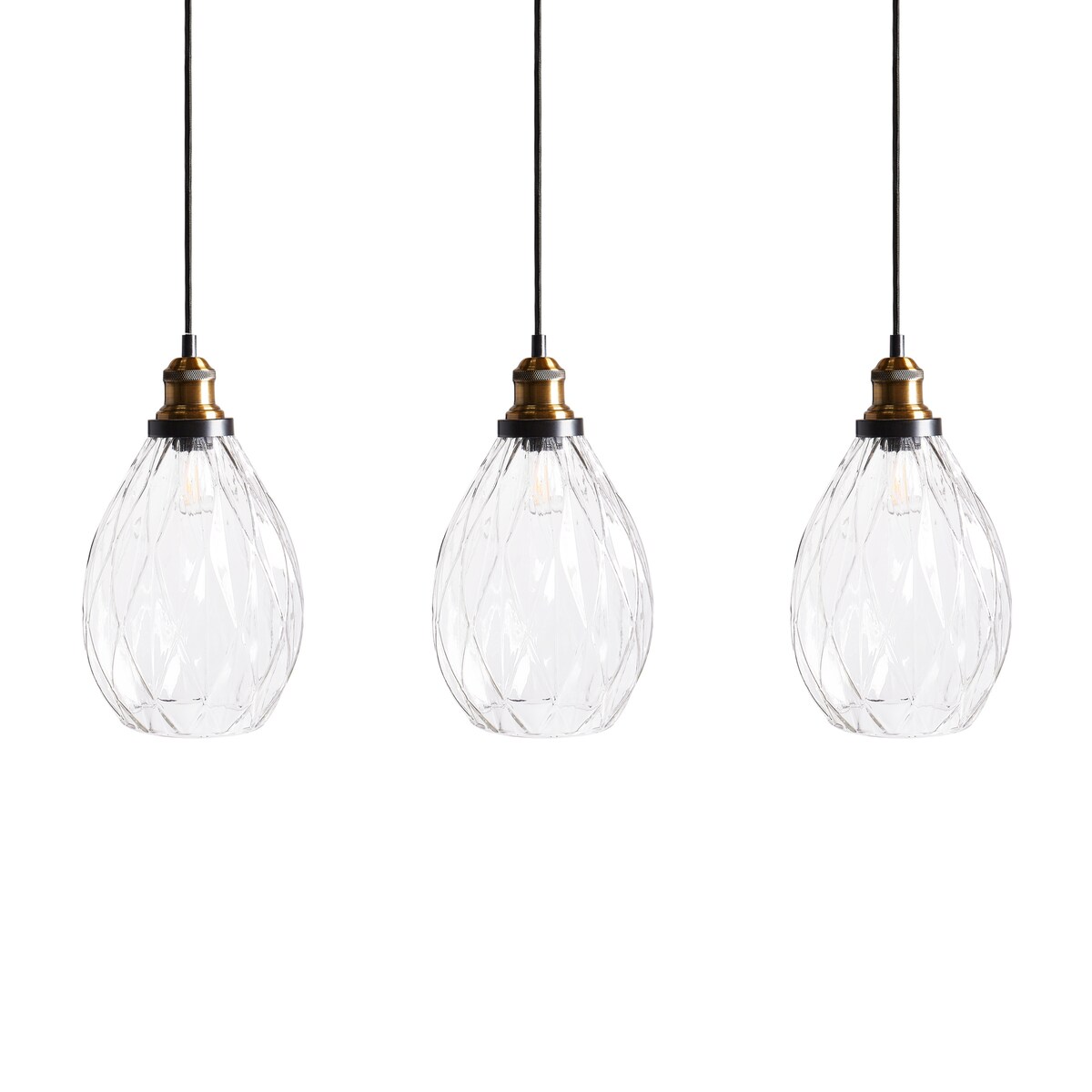 Lampa wisząca COOSA Szkło Przezroczysty