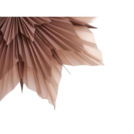 Dekoracja świąteczna OSTERAN Gwiazda 59 cm Różowy