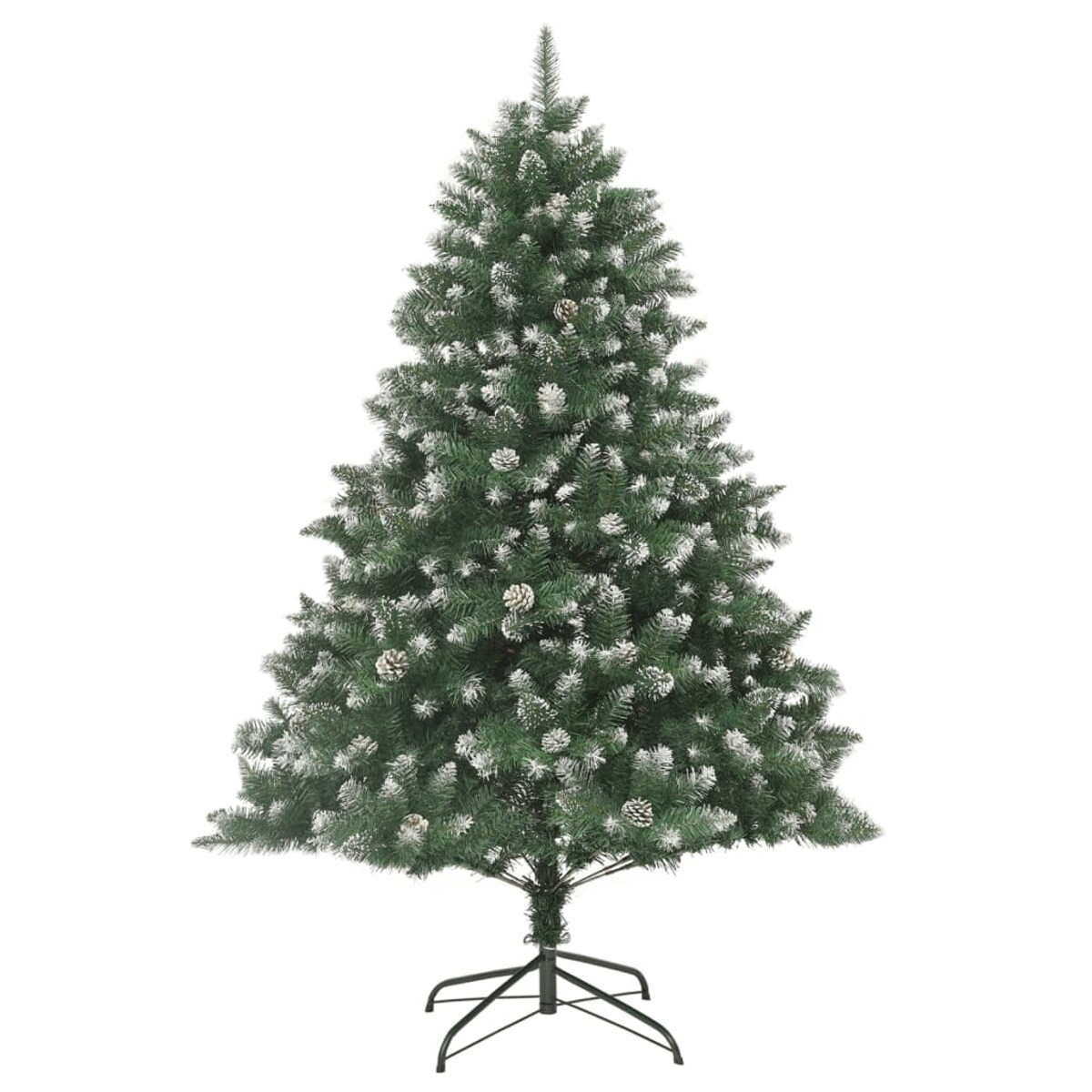 vidaXL Sztuczna choinka ze stojakiem, 240 cm, PVC