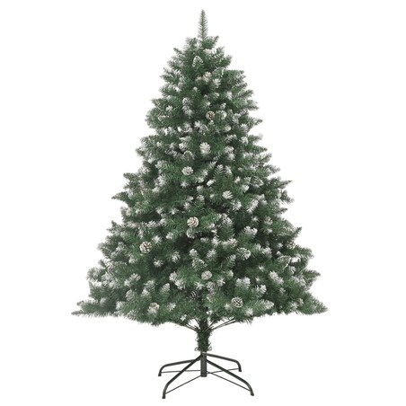 vidaXL Sztuczna choinka ze stojakiem, 240 cm, PVC