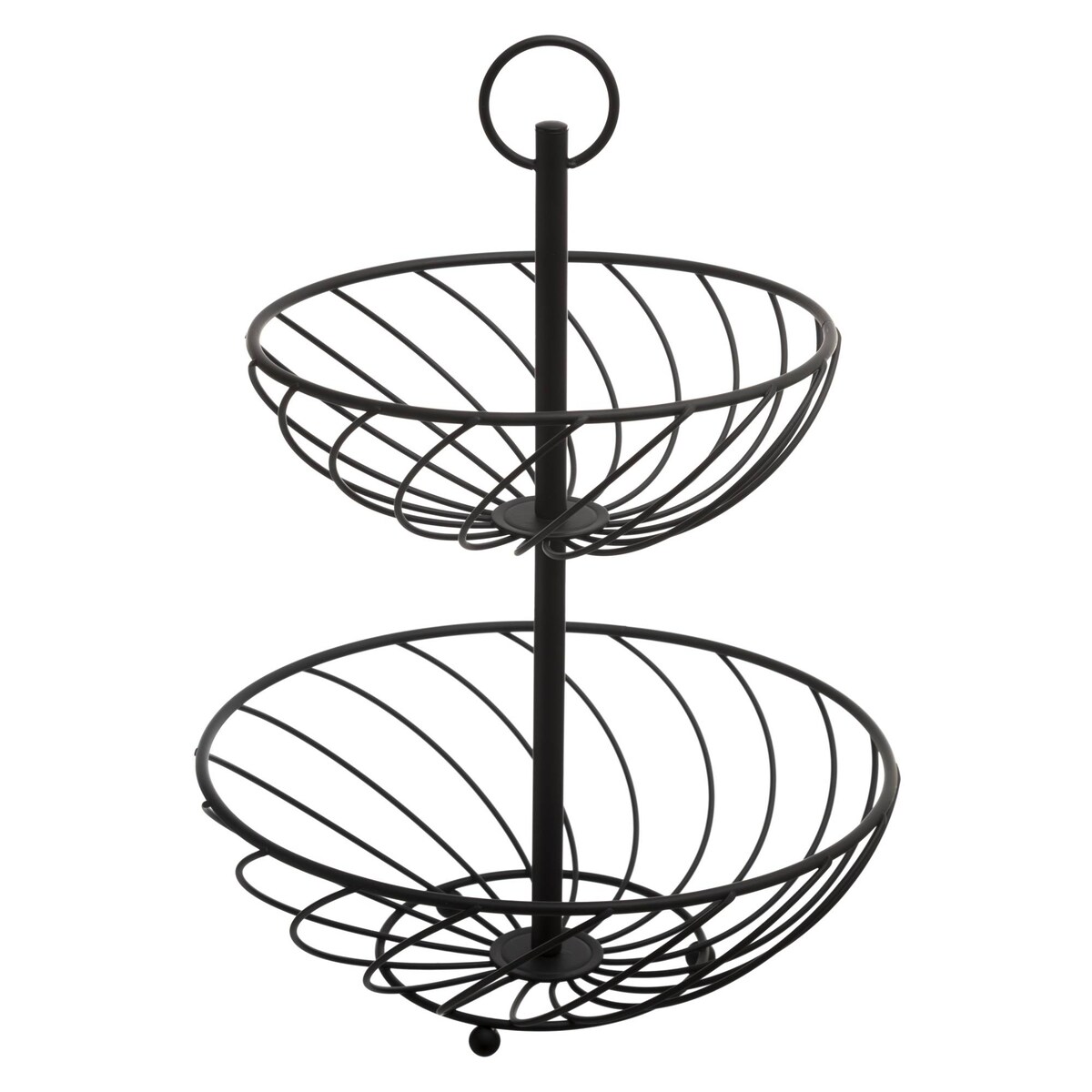 Etażerka metalowa, 2 poziomy, wys. 30 cm