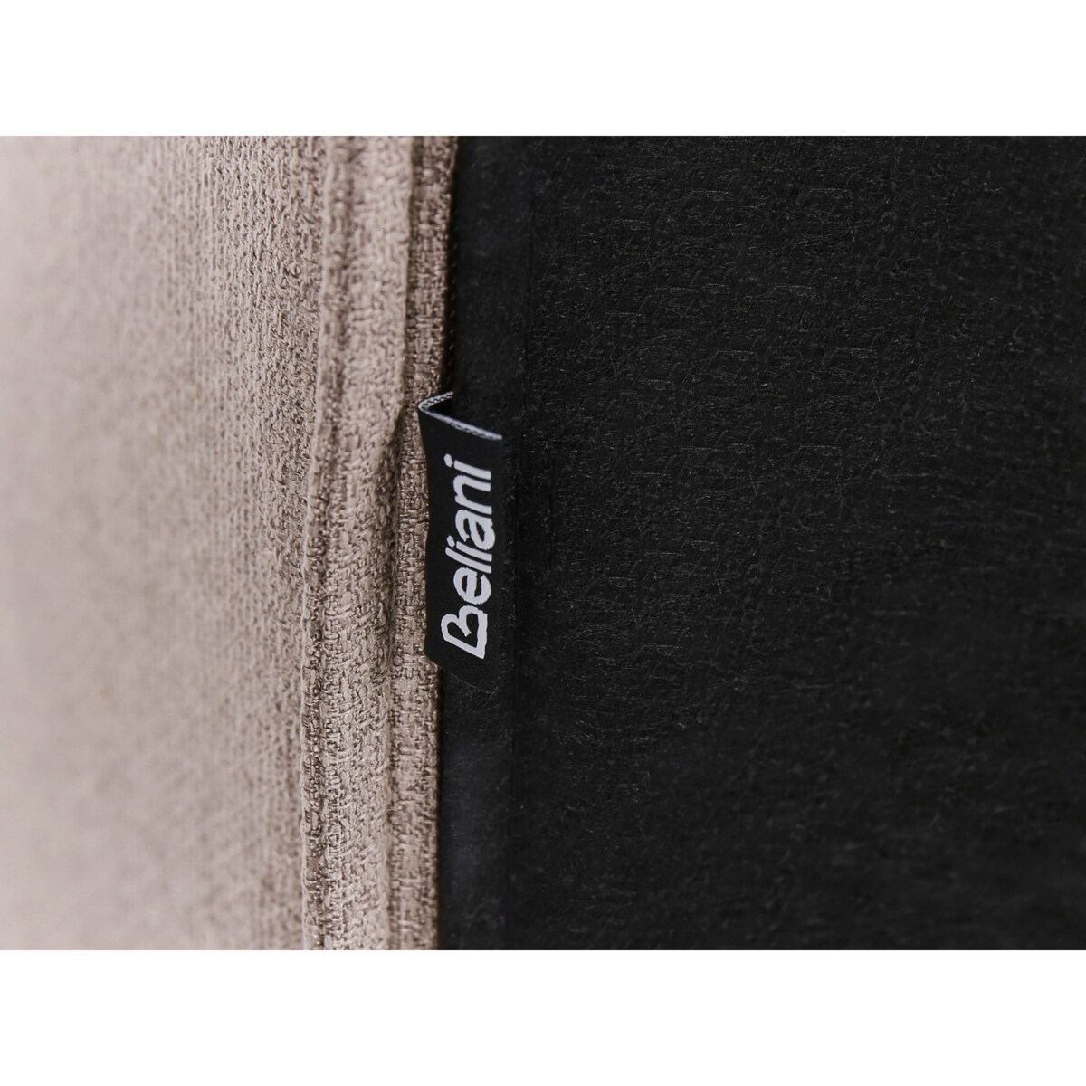 Łóżko tapicerowane 180 x 200 cm jasnobrązowe LINARDS