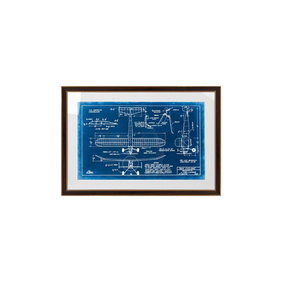 Obraz MECHANICAL PLANE 3 90 x 62 cm