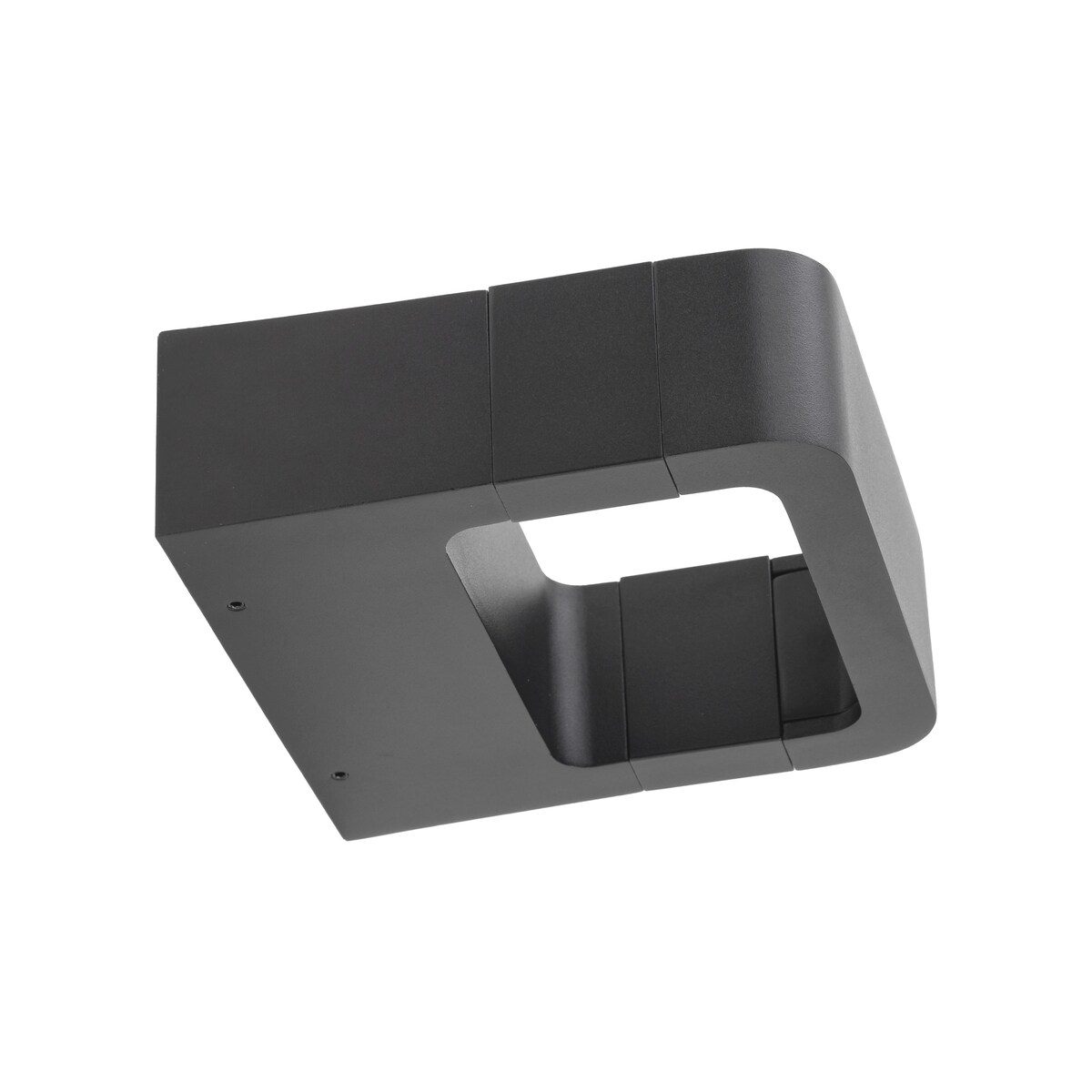 Lampa ścienna zewnętrzna LED 10W IP54 ARIUS Gray TK Lighting 3000K 480 lm grafit natynkowa