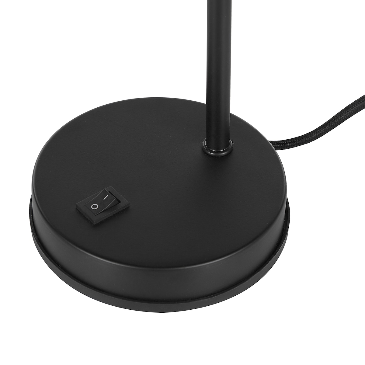 Lampa biurkowa TYRIA Regulowana Metal Czarny