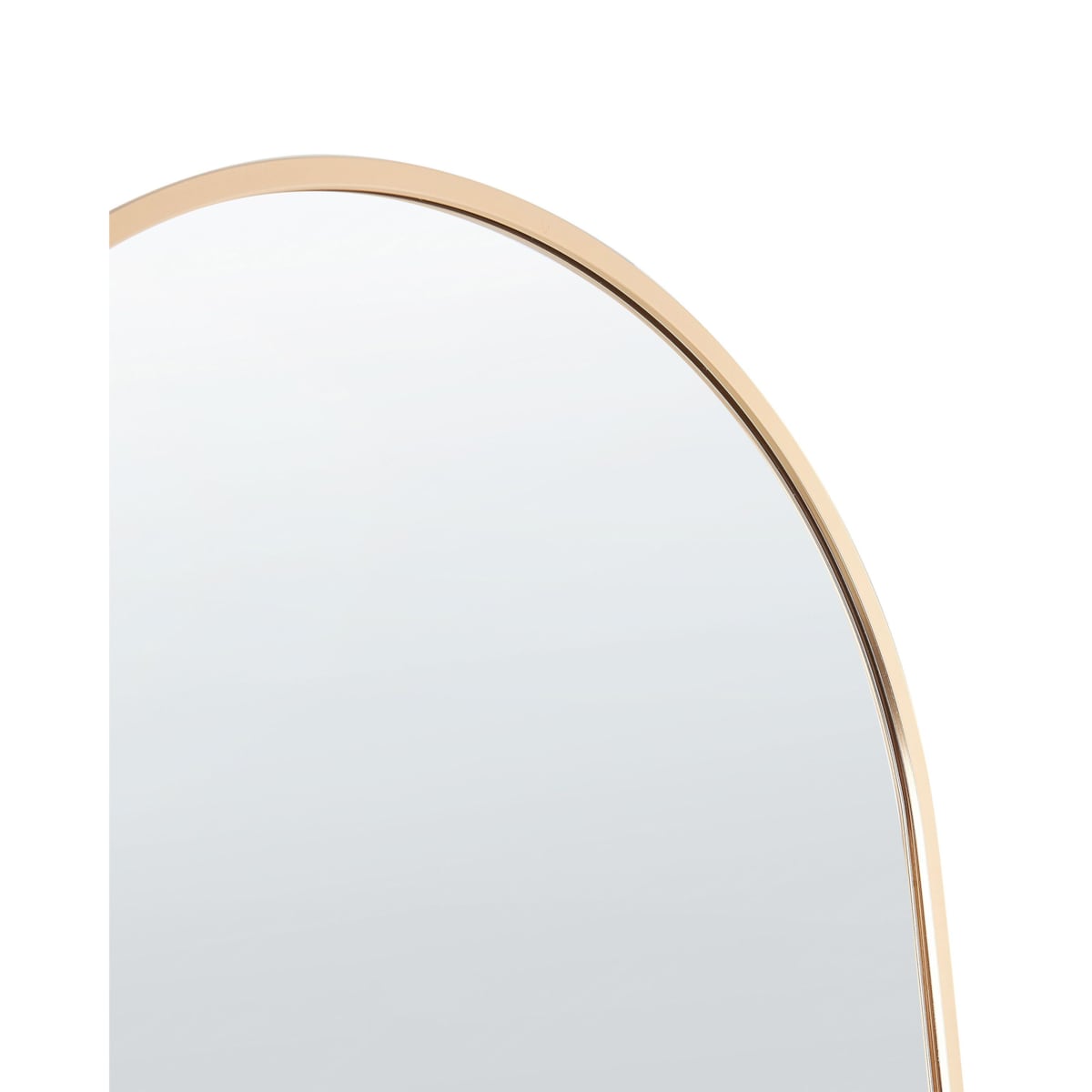 Lustro stojące BAGNOLET 150 cm Metal Złoty