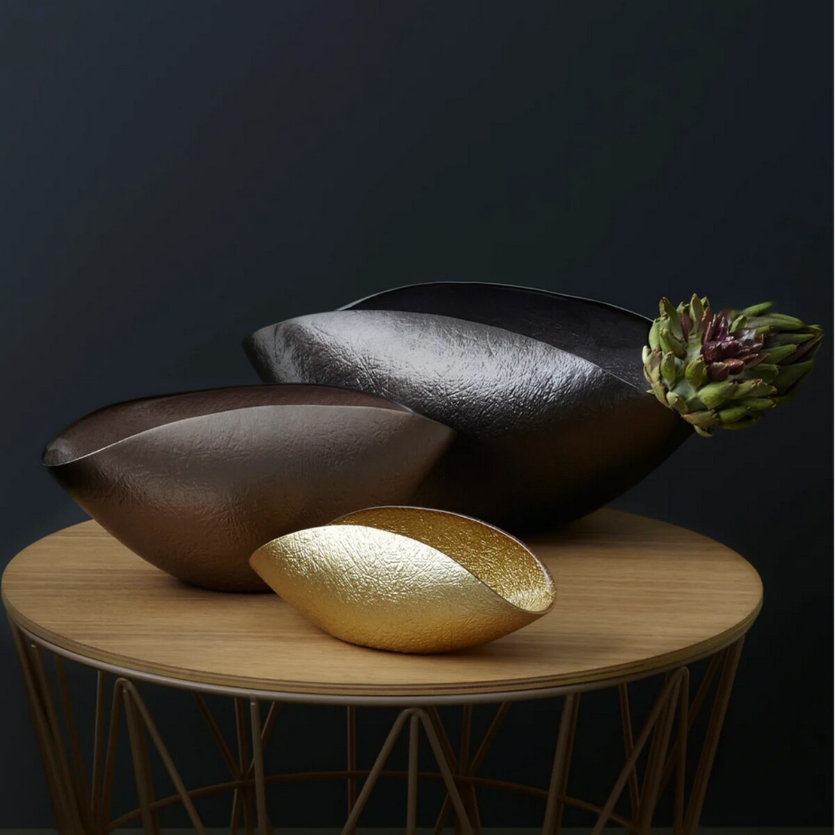 Misa szklana 38x20cm ferro COMO