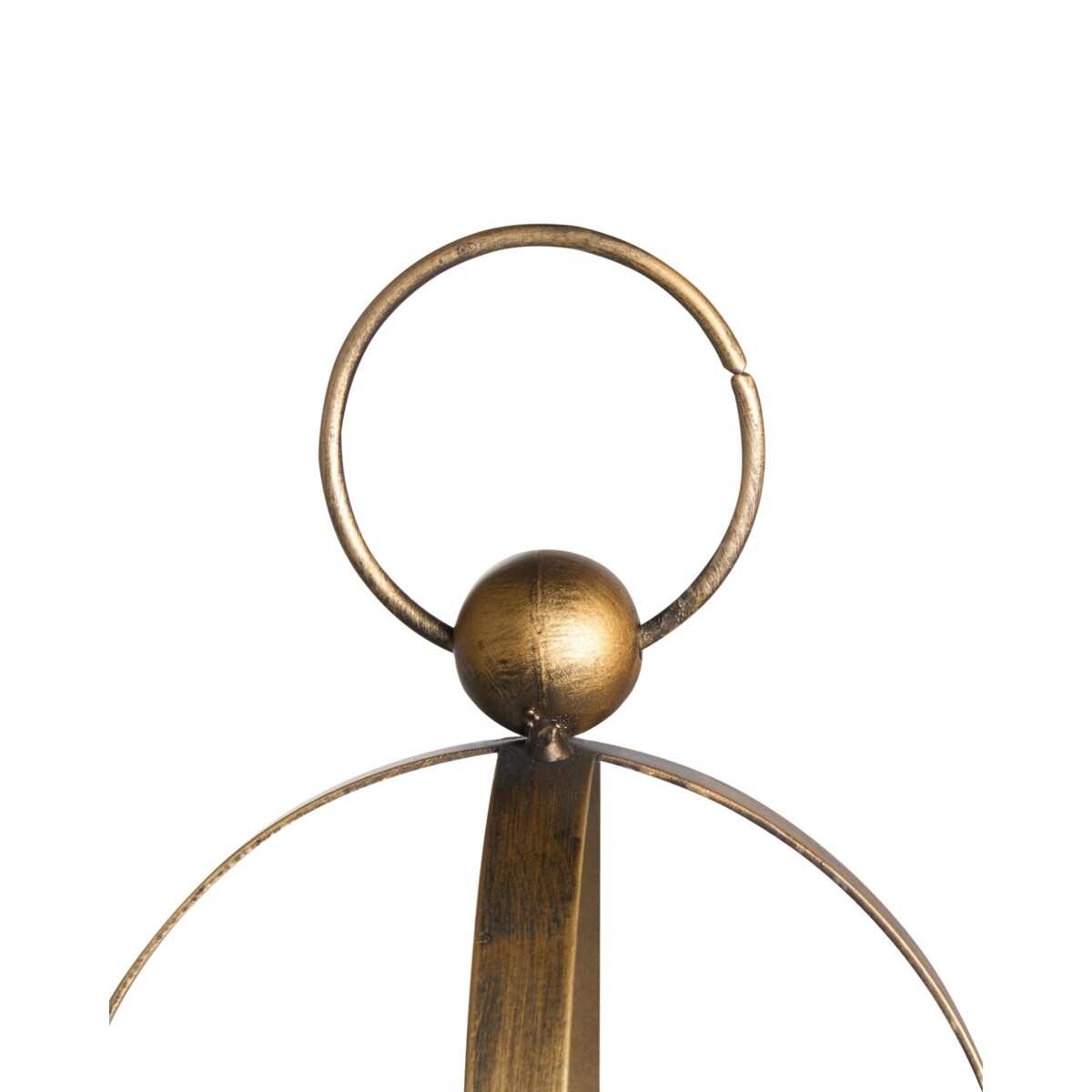 Świecznik MARAWI Metal 48 cm Złoty