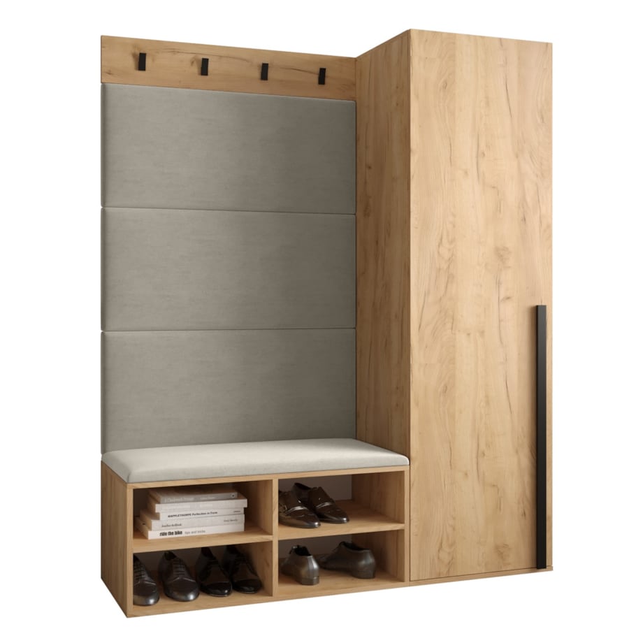 Garderoba do przedpokoju Abiks MIRO 6 craft+manila02