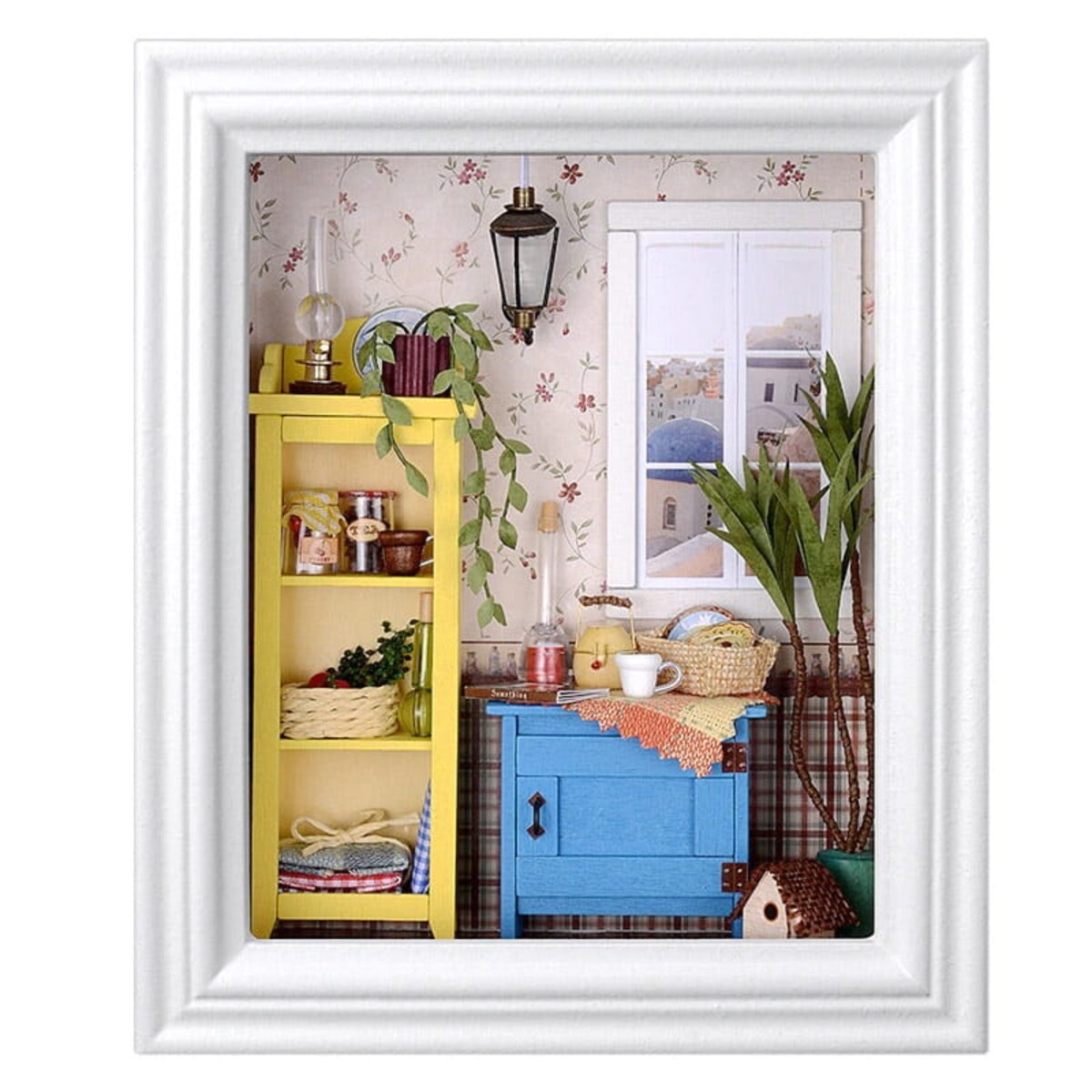 Miniaturowy domek - Ciepły świt