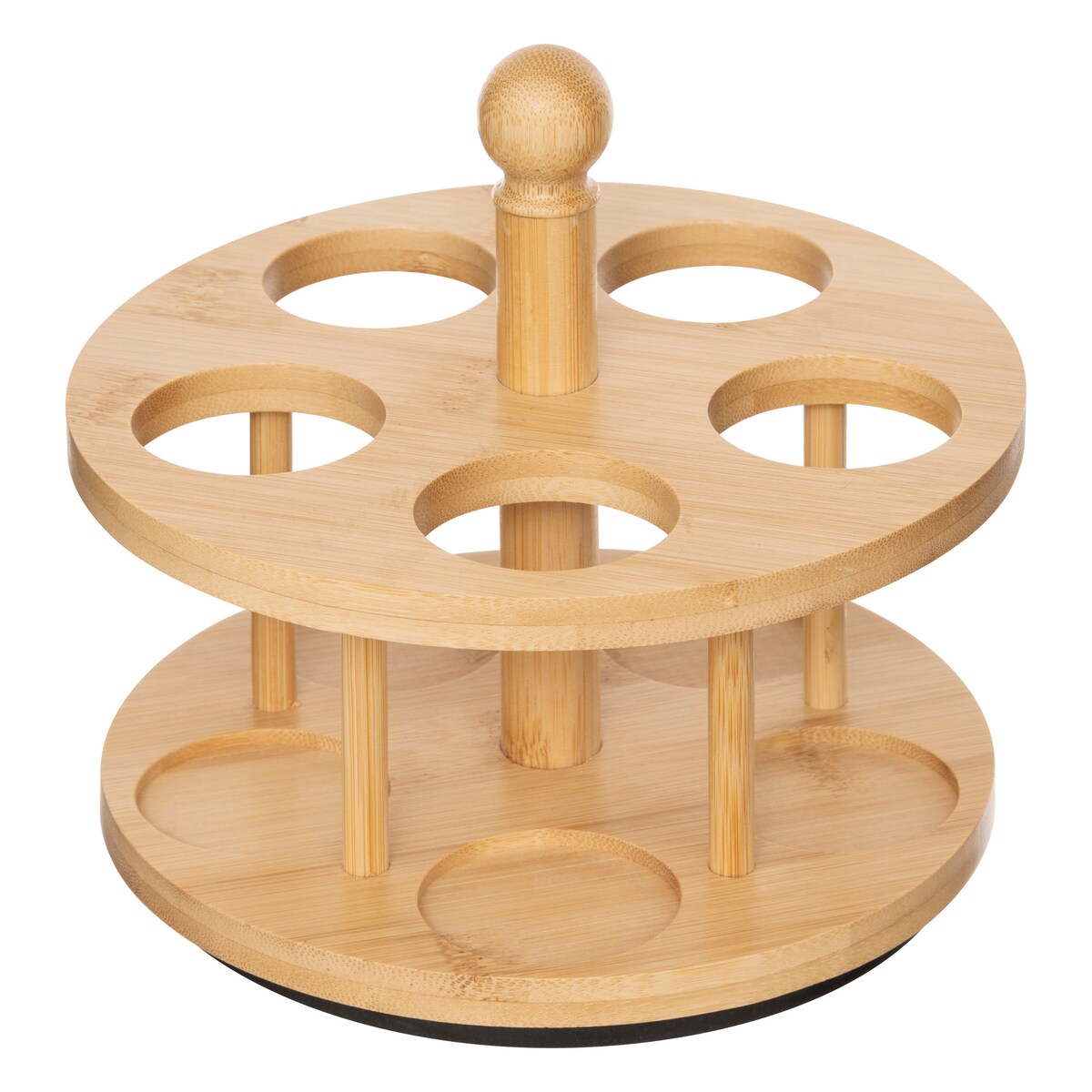 Obrotowy pojemnik na przyprawy COZY, 4 szklane słoiczki