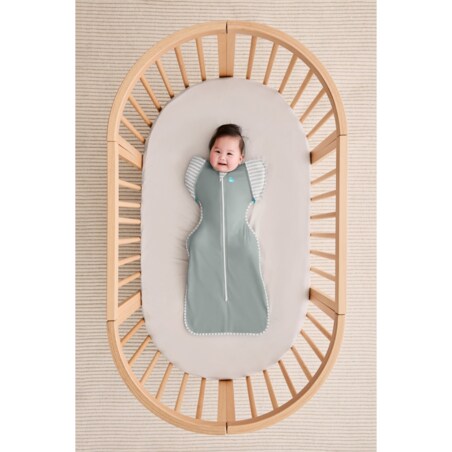 Otulacz przejściowy Swaddle Up - rozmiar L - ciemny oliwkowy - ETAP 2 Original