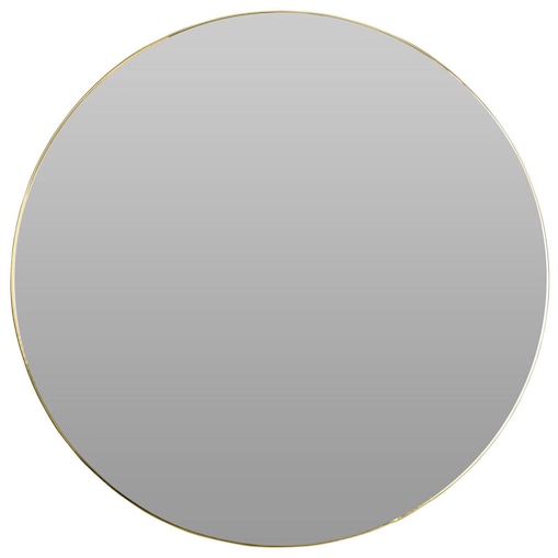 Lustro okrągłej w minimalistycznej ramie, Ø 55 cm