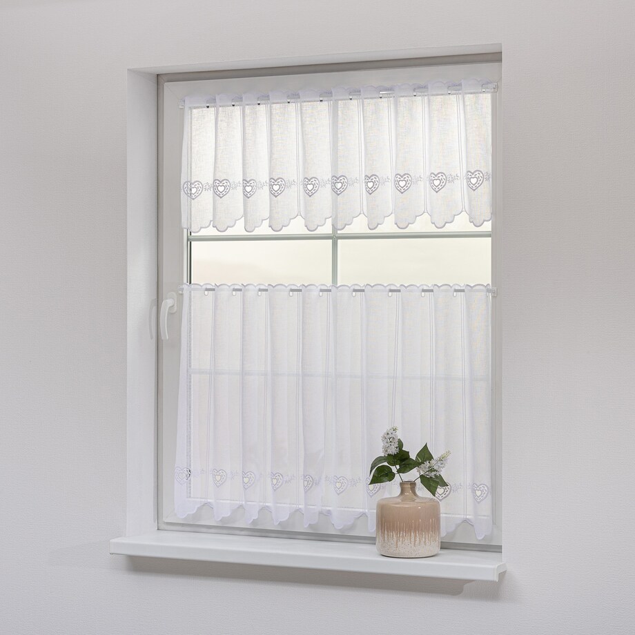 Zazdrostka żakardowa Heart wys.70 cm na metry 60x0