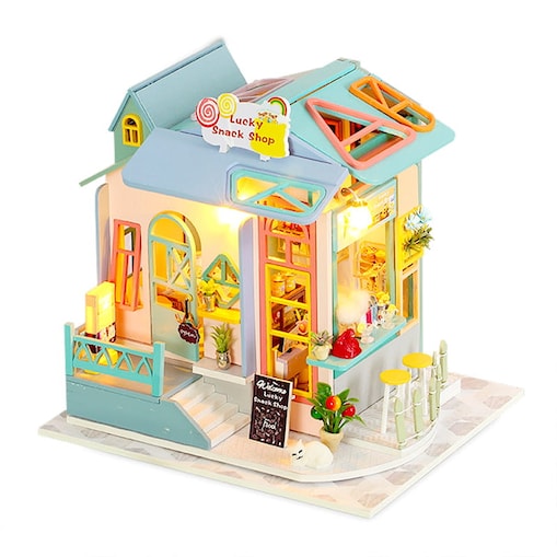 Miniaturowy domek - Landrynkowy świat