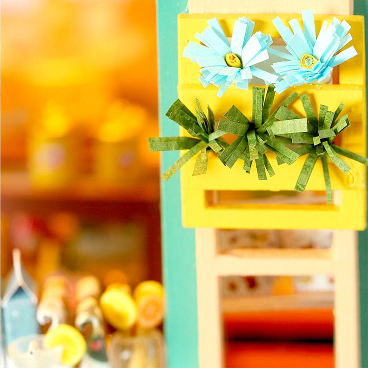 Miniaturowy domek - Landrynkowy świat