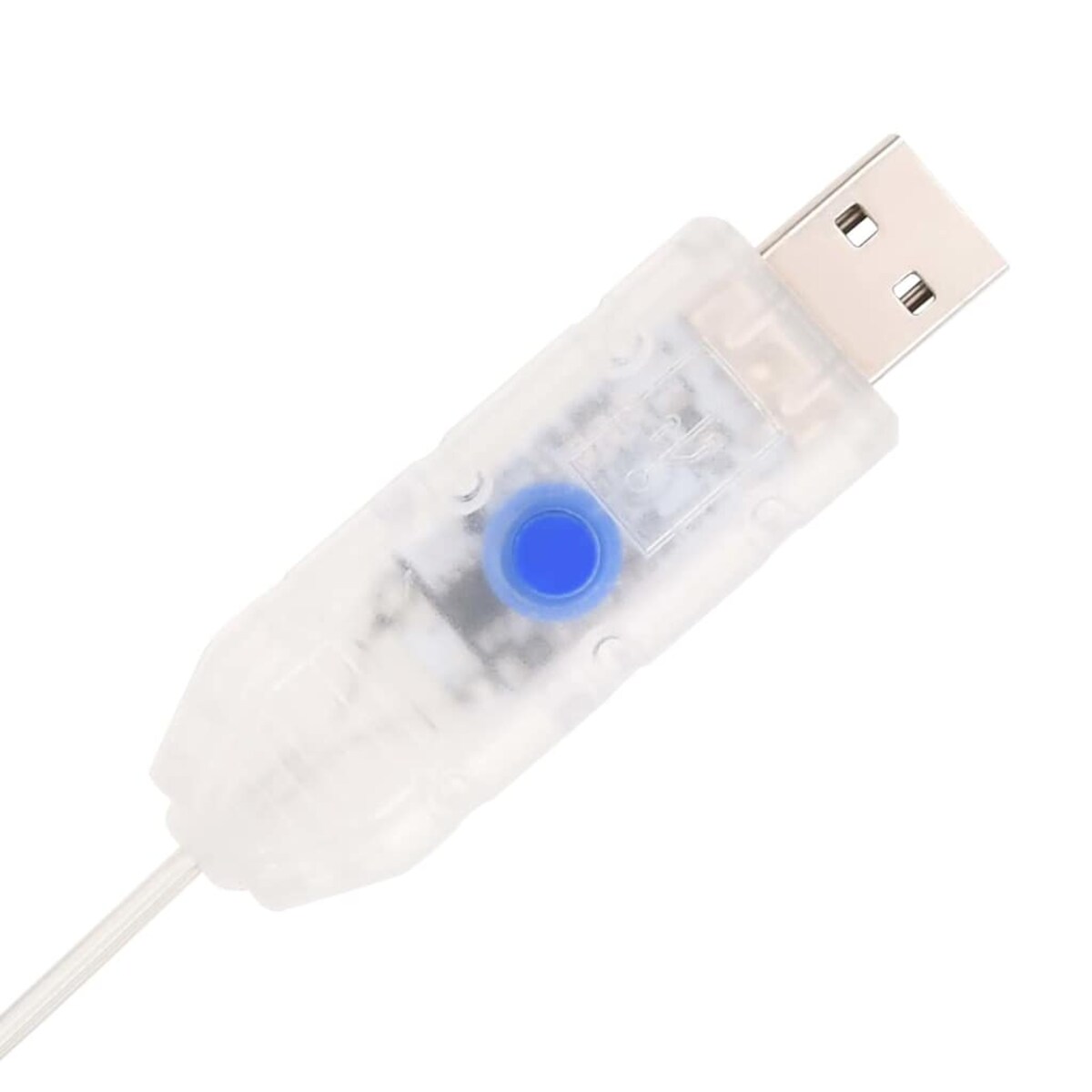 vidaXL Sztuczna choinka typu pop-up, 200 LED, biała, 210 cm