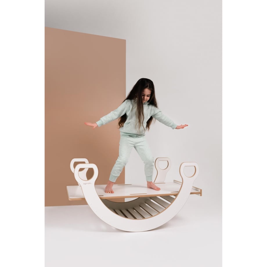 DUŻY bujak montessori + DUŻA zjeżdżalnia CHMURKI