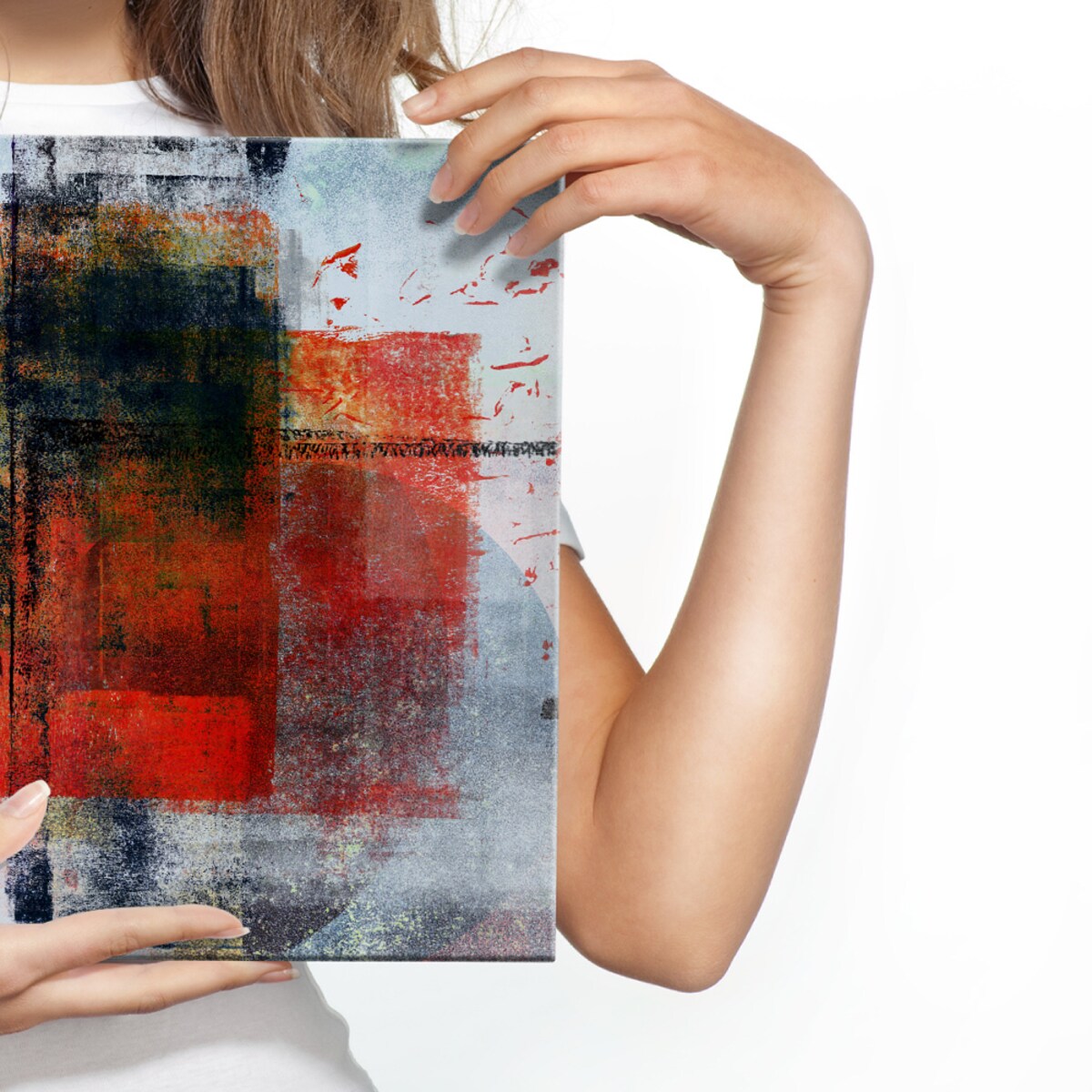 Obraz Do Salonu Stylowa Abstrakcja 70x50cm