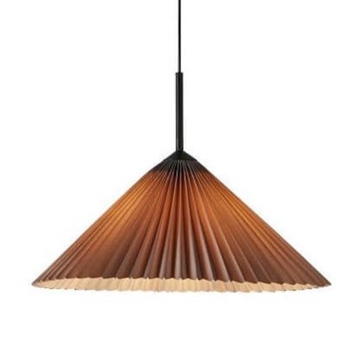 Wisząca lampa do sypialni Plisado 108709 Markslojd materiałowa beżowy