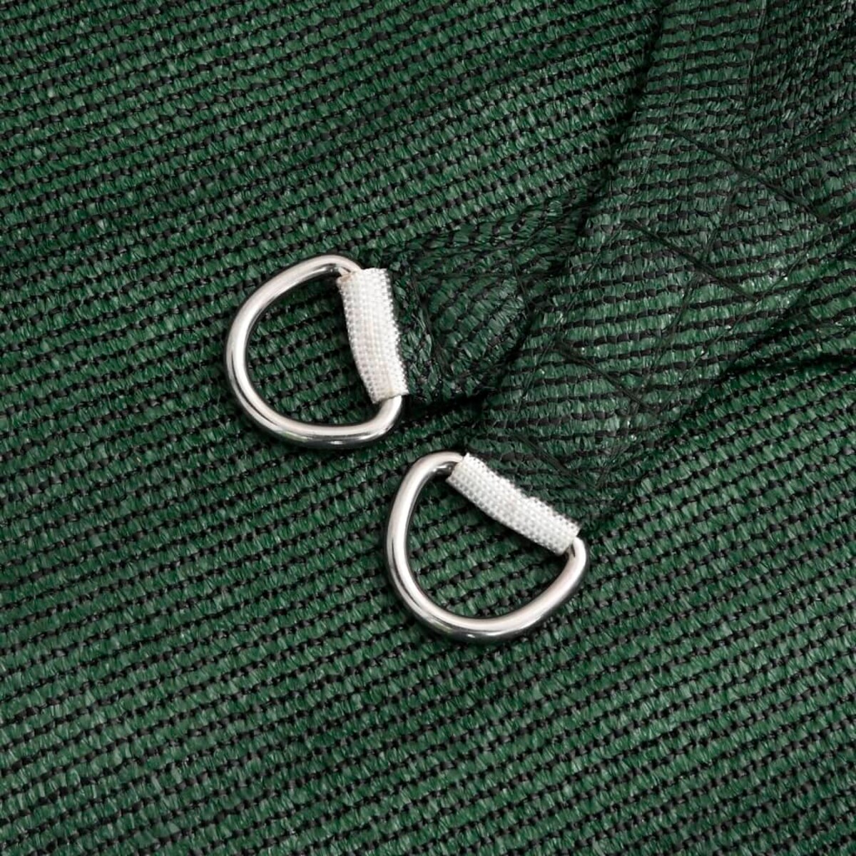 vidaXL Żagiel przeciwsłoneczny, 160 g/m², ciemnozielony, 4x5x5 m, HDPE