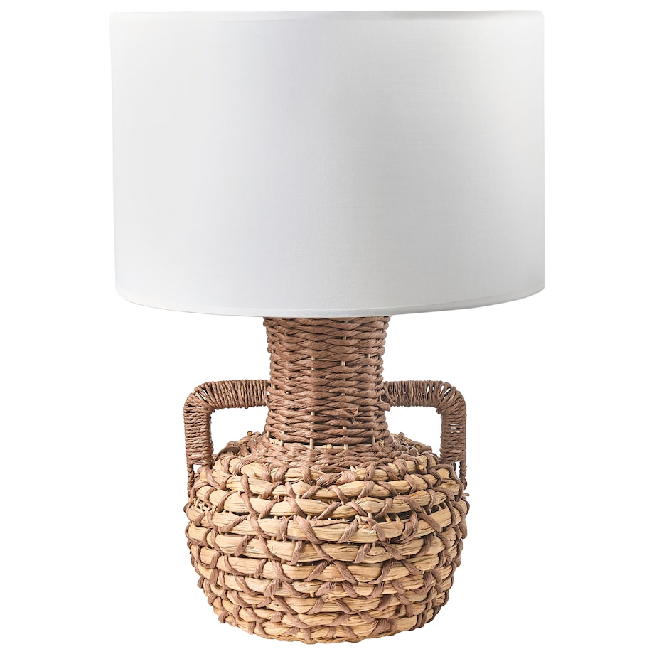 Lampa stołowa RENARD Papierowa plecionka Naturalny