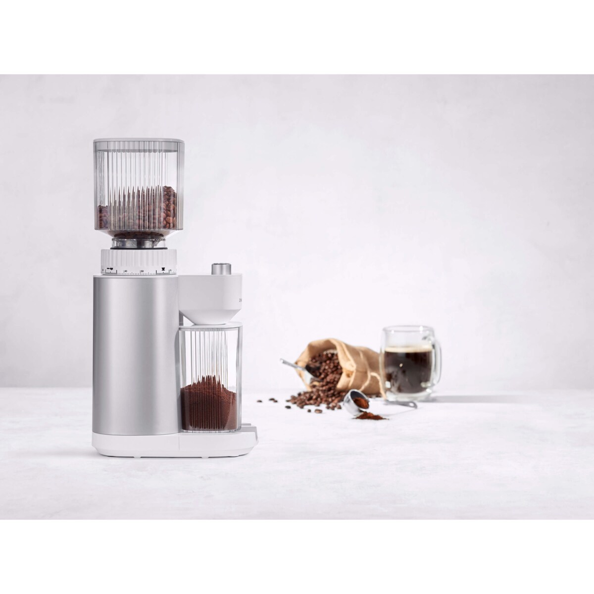 Młynek do kawy Zwilling Enfinigy - Srebrny