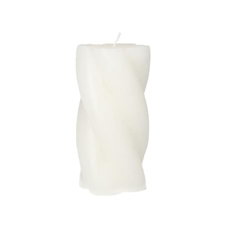 Świeca Camila 14cm white, 7 x 14 cm