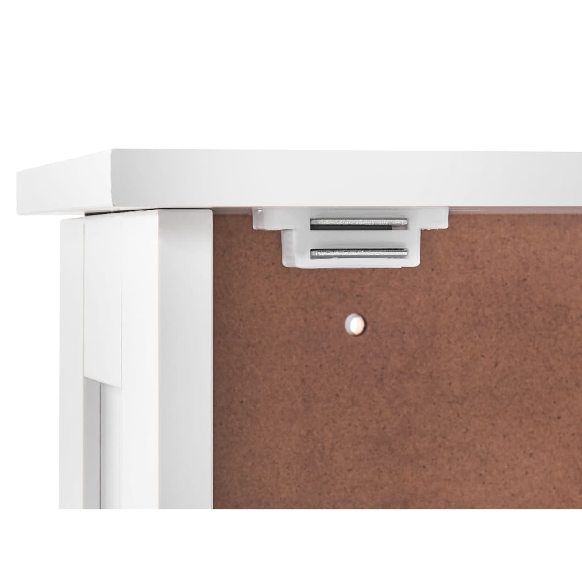 Szafka wisząca łazienkowa z lustrem HUILA 34 cm 53 cm Biały