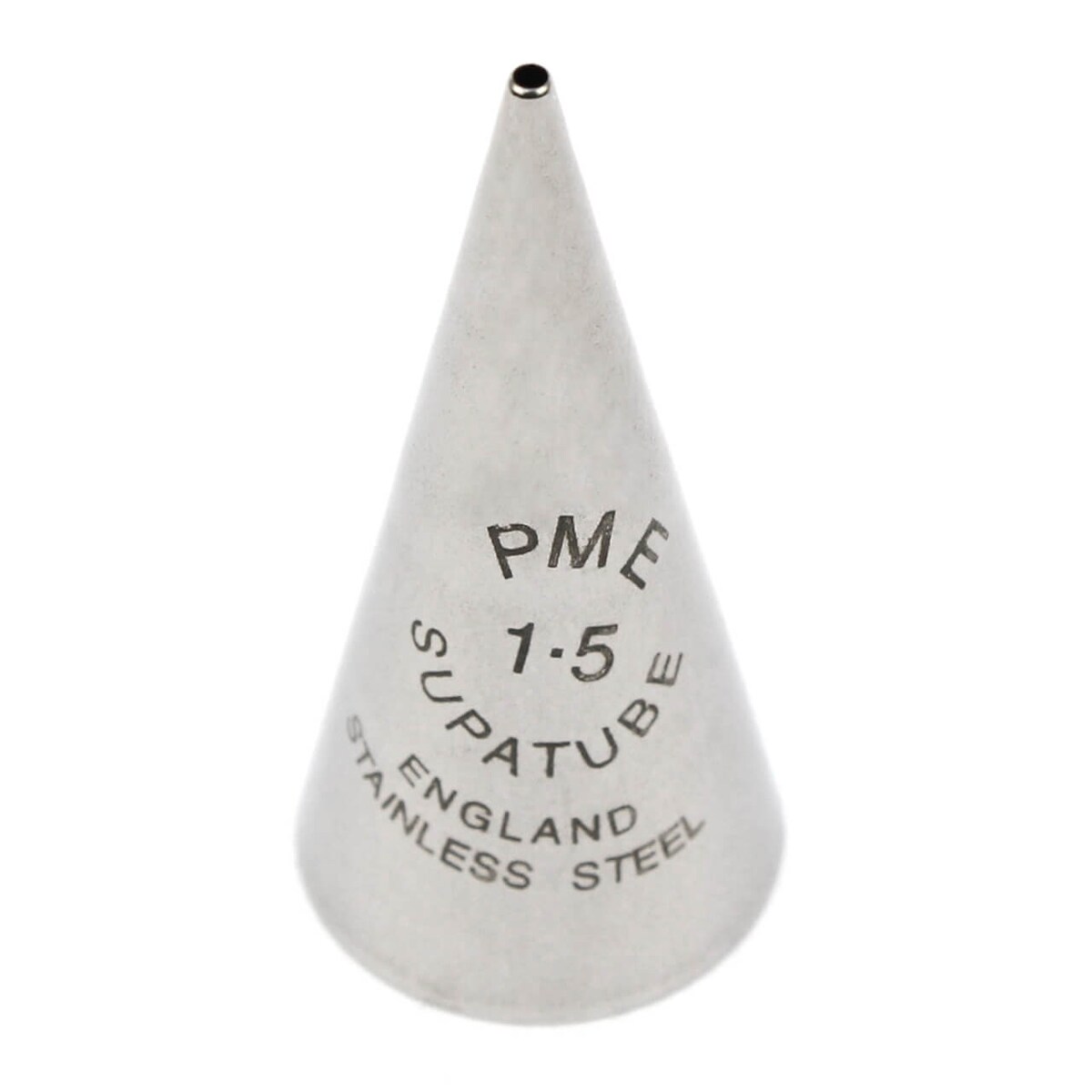 PME Stalowa końcówka dekoracyjna nr 1.5