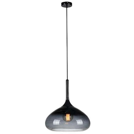 Wisząca LAMPA loftowa COOPER 106394 Markslojd szklana OPRAWA zwis czarny