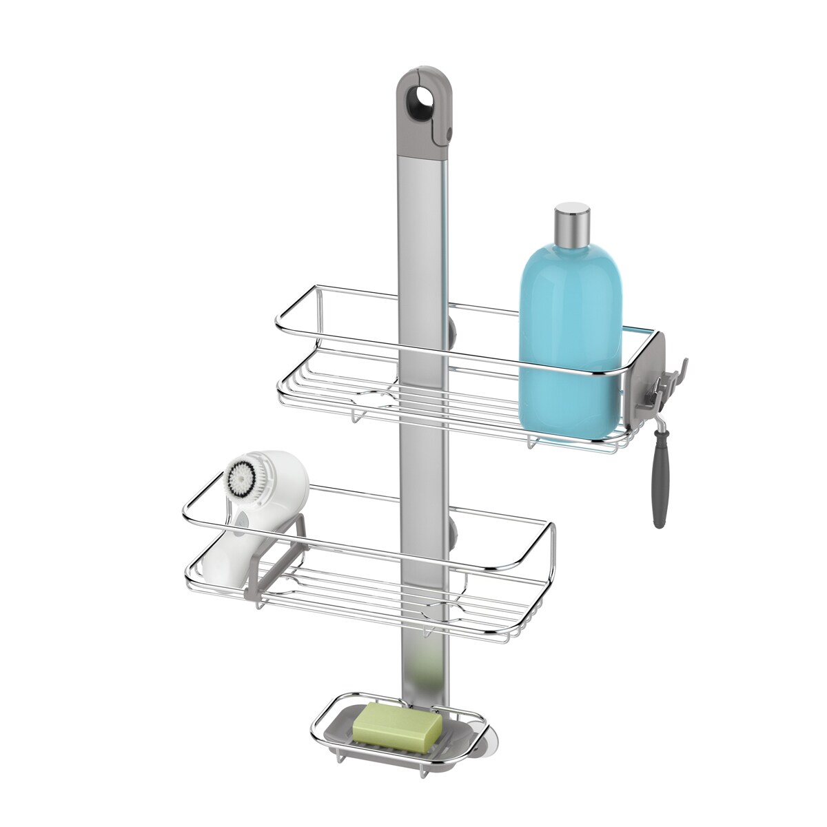 Koszyki prysznicowe - regulowane / simplehuman