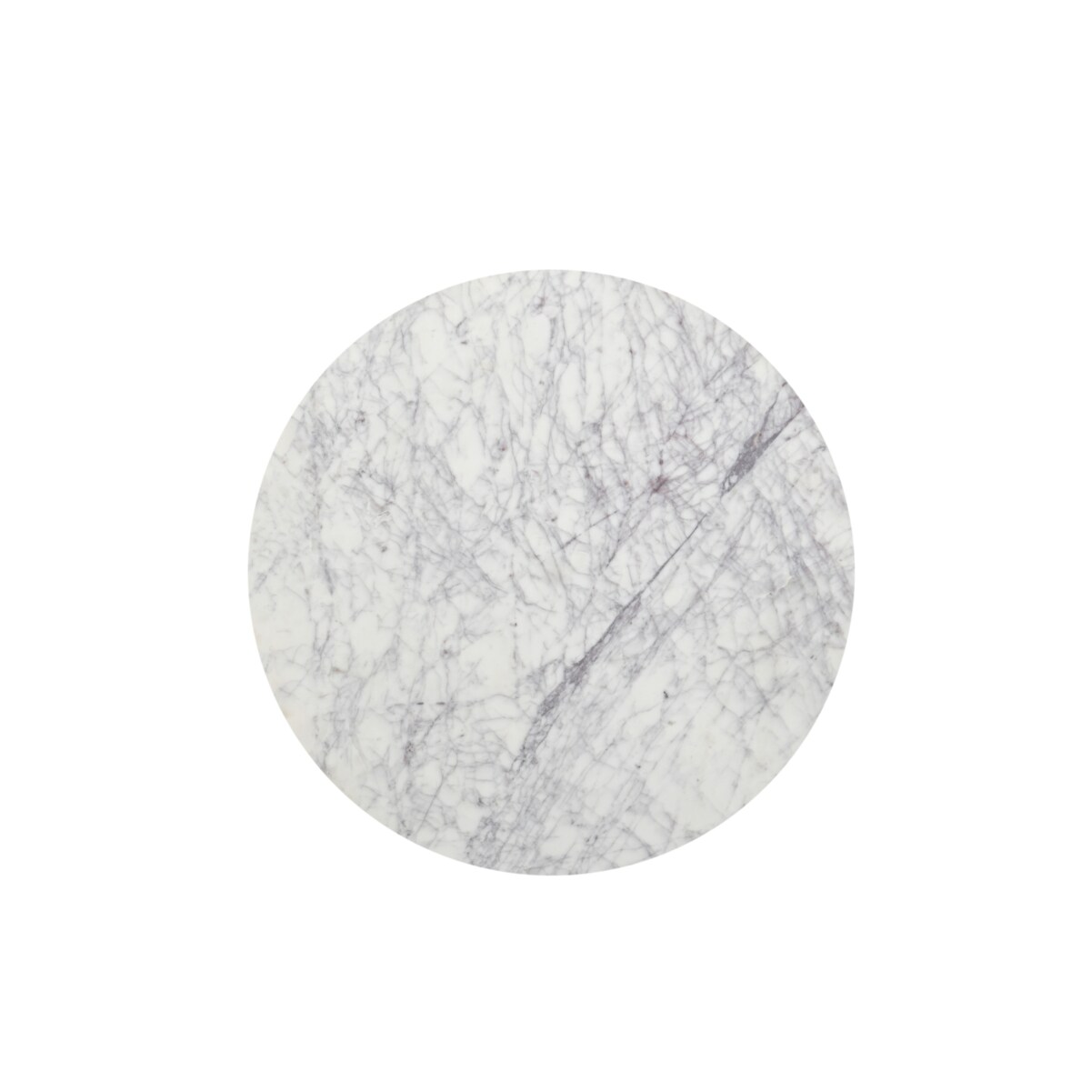 Stolik kawowy Modena - Biały Marmur & Czarny Mango