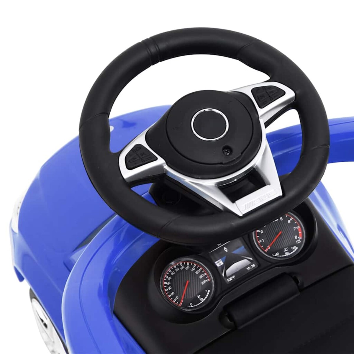 vidaXL Samochód pchacz Mercedes-Benz C63, niebieski